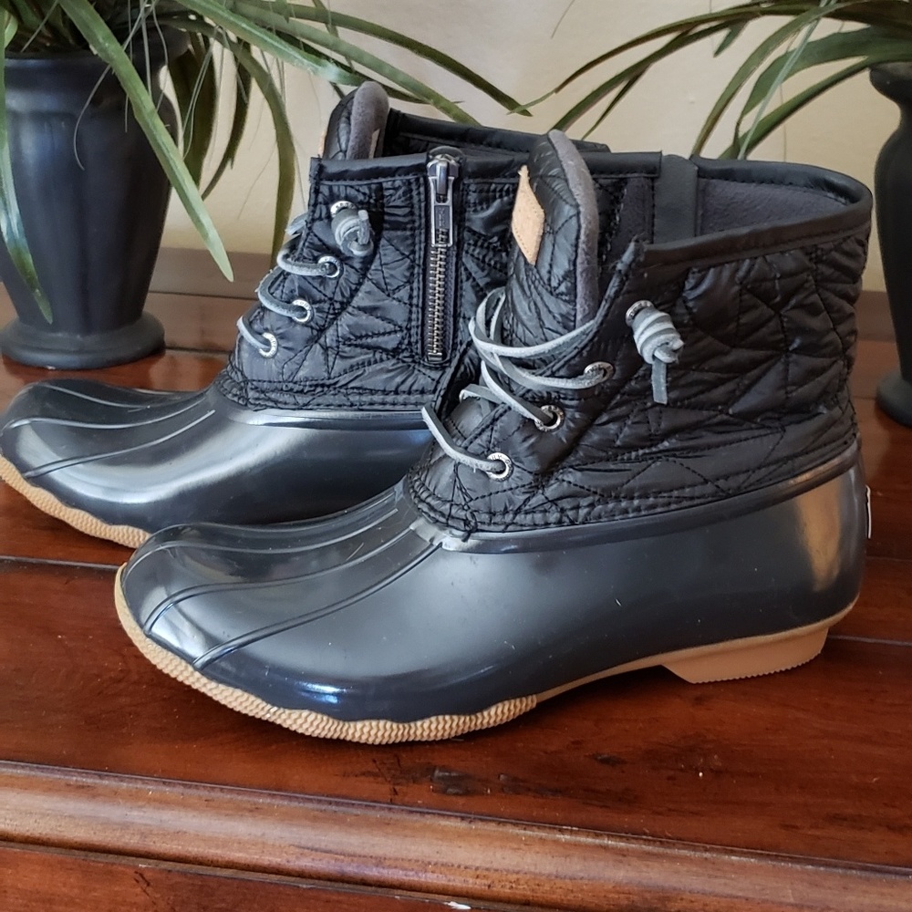 SPERRY SALTWATER QUILTED Duck boots